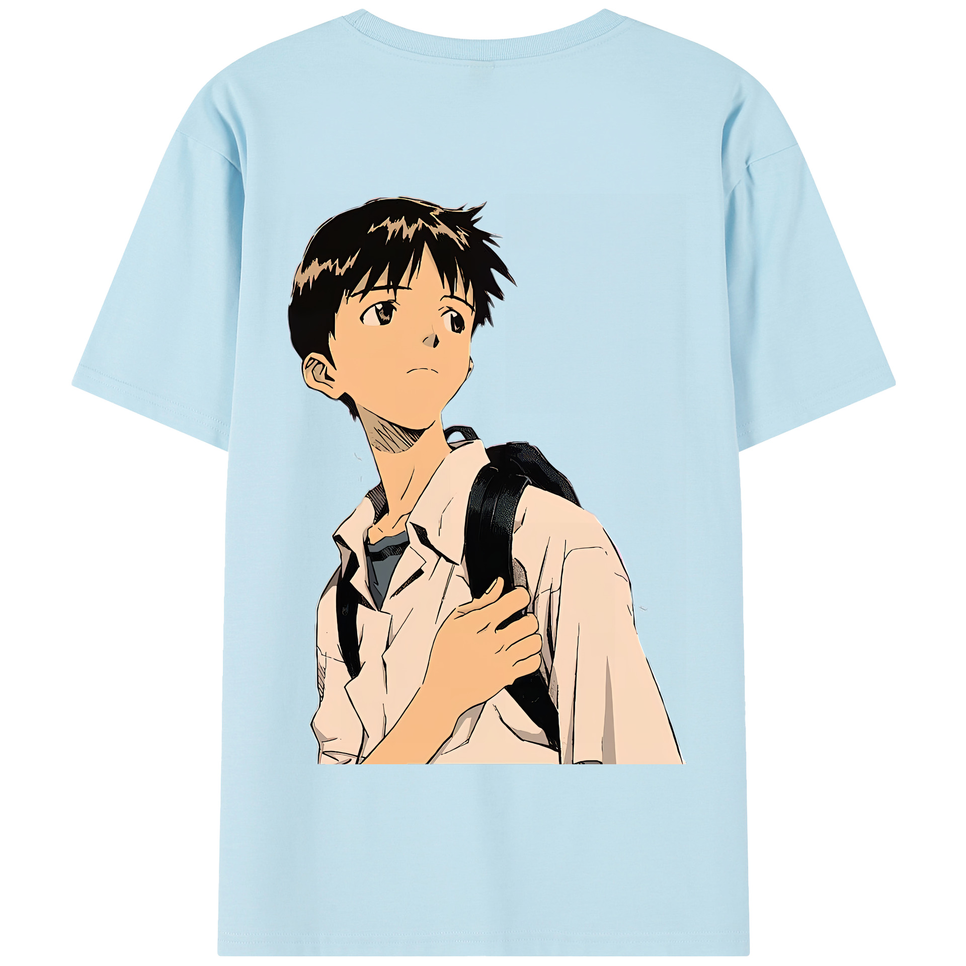 （画像用） EVA 新世紀エヴァンゲリオン 綿100％半袖Tシャツ（背面プリント）